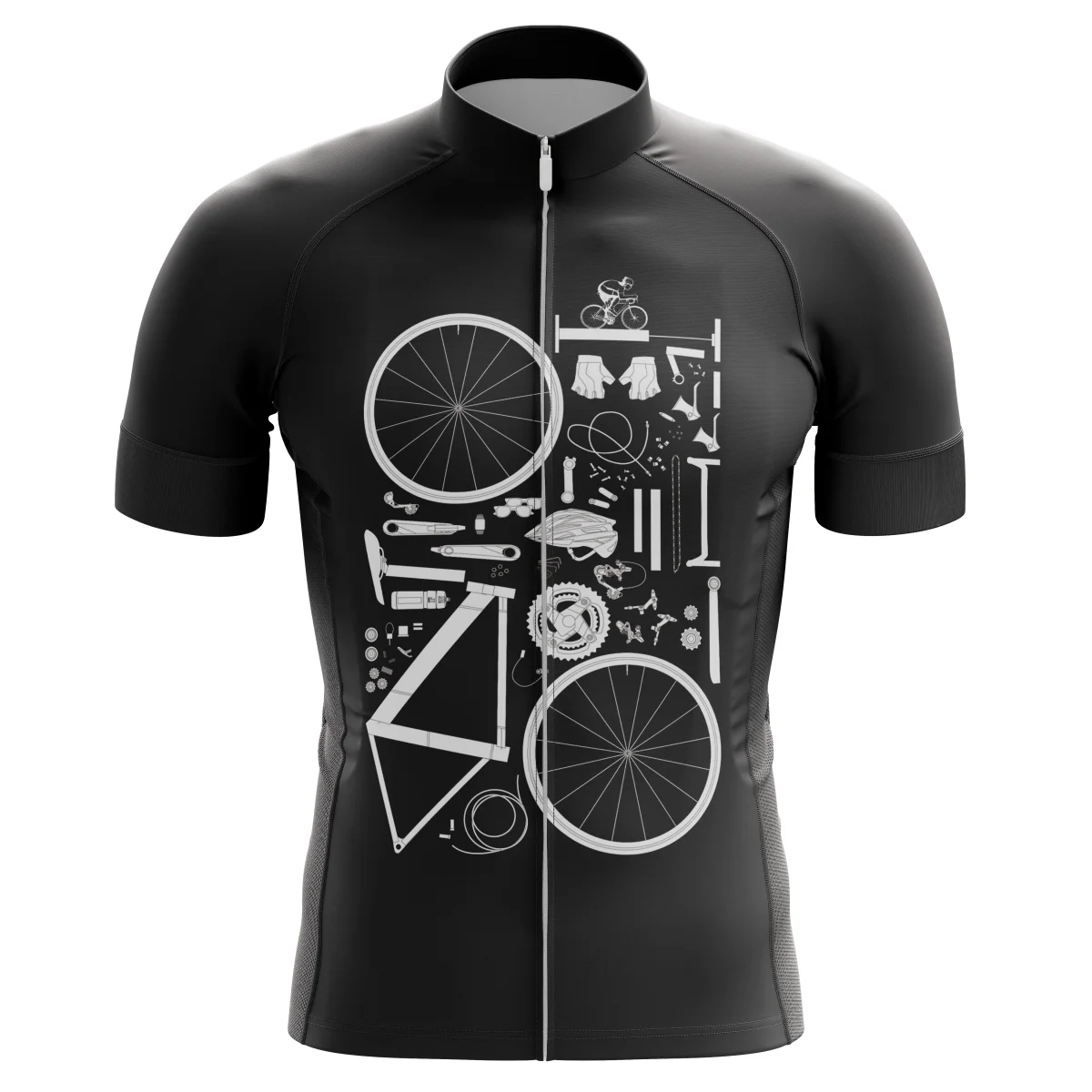 

HIRBGOD Men Cycling Jersey 2021 Short Sleeve Tool Riding Clothes Breathable Mountain Bicycle Jersey Maillot Ciclismo,TYZ569-01