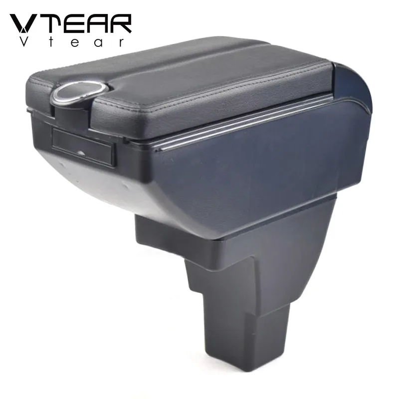 

Vtear for Suzuki Karimun car armrest leather arm rest styling storage box center console accessories decoration interior auto