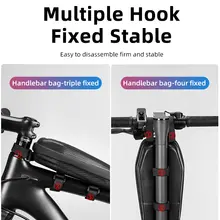 Waterproof folding bicycle storage bag with front frame #4