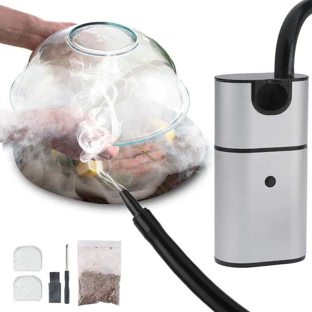 

Molecular Cuisine Smoking Food Cold Smoke Generator Meat Burn Cooking Smoker