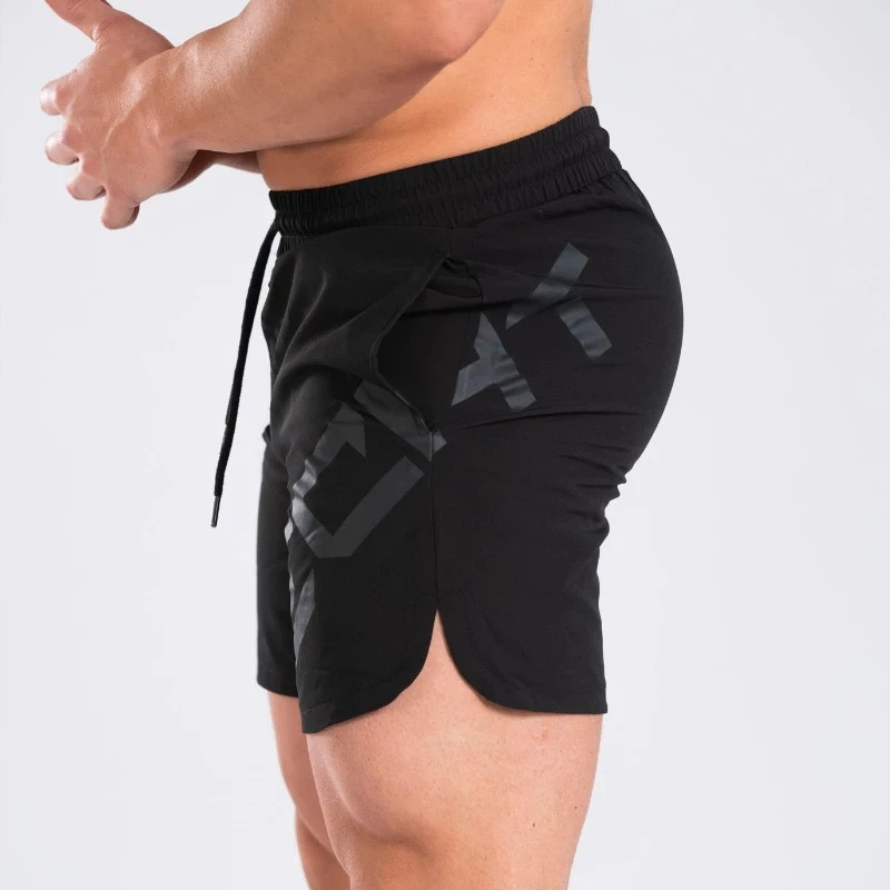 Novos homens ginásios de fitness musculação shorts dos homens verão casual legal calças curtas masculino jogger workout praia marca breechcloth