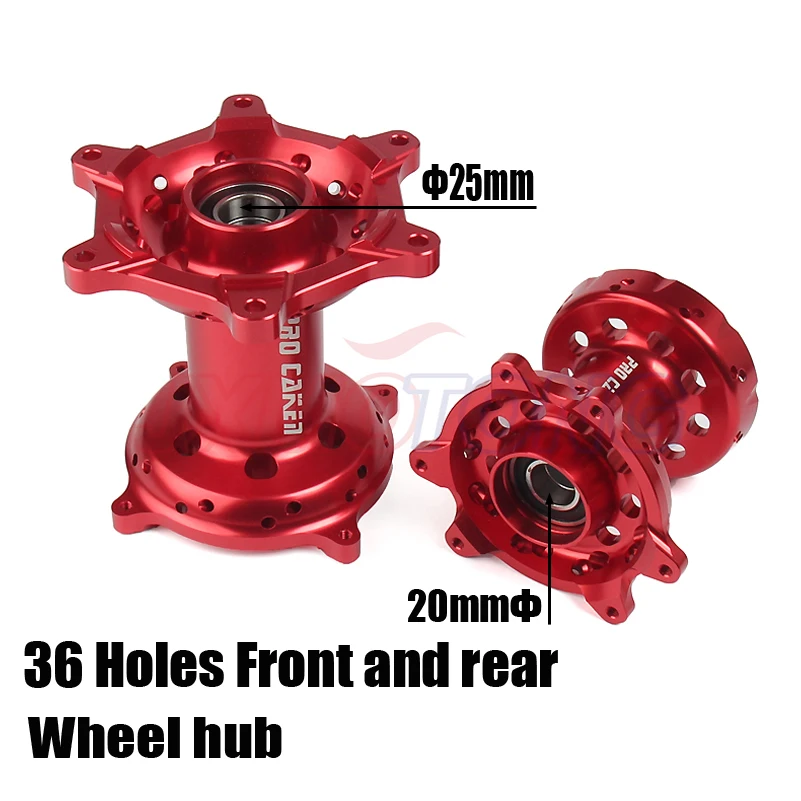 

Motorcycle CNC Front And Rear Wheel Hub For HONDA CR 125 250 CRF250R CRF450R CRF450X CRF250X CRF 250 450 R X 00 01-14