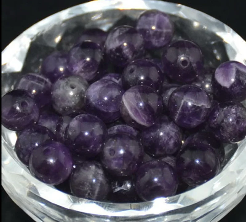 

Hot Sell Natural Loose Spacer Amethysts Stone Beads for Charms Bracelet Jewelry Necklaces Making