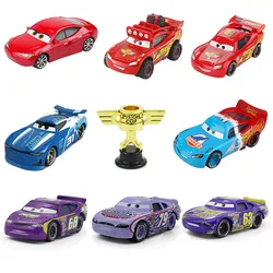 Disney Pixar Cars 2 3 saetta McQueen Racers Roll No 31 1:55 Diecast Vehicle Hot Toys regalo presente per ragazzi