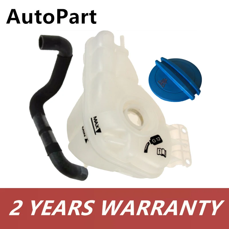 Coolant Expansion Tank Radiator Overflow Reservoir Pipe Hose+Bottle+Cap For Audi A8 A8 Quattro 4E0121403G 4E0121403 8E0121321