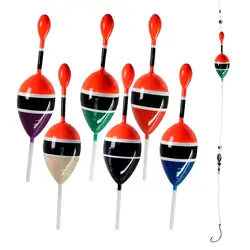 5pcs Fishing Float Slip Bobbers Balsa Wood Fishing Buoys 5g 15g Floatage Freshwater Sea Fishing Floats Bobber For Carp