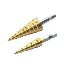 Titanium Coated Step Drill Bits 3-20mm #5