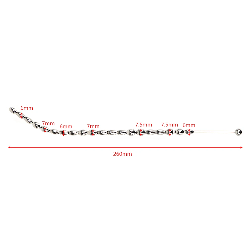 Dilatadores uretrales de acero inoxidable, catéteres, Juguetes sexuales para hombres, sonidos sexuales, dispositivo de castidad masculina, tapón uretral, tapón para pene