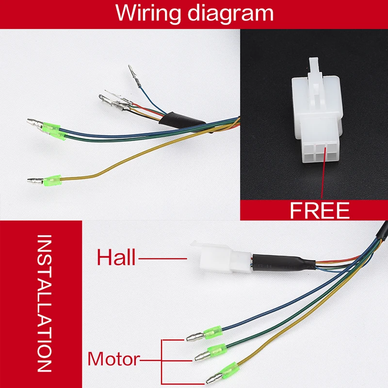 Brushless Hub Motor for Electric Bicycle, DC Motor Controller, LCD Display, Brake Electric Scooter Kit, 24V- 48V, 350W, 12in