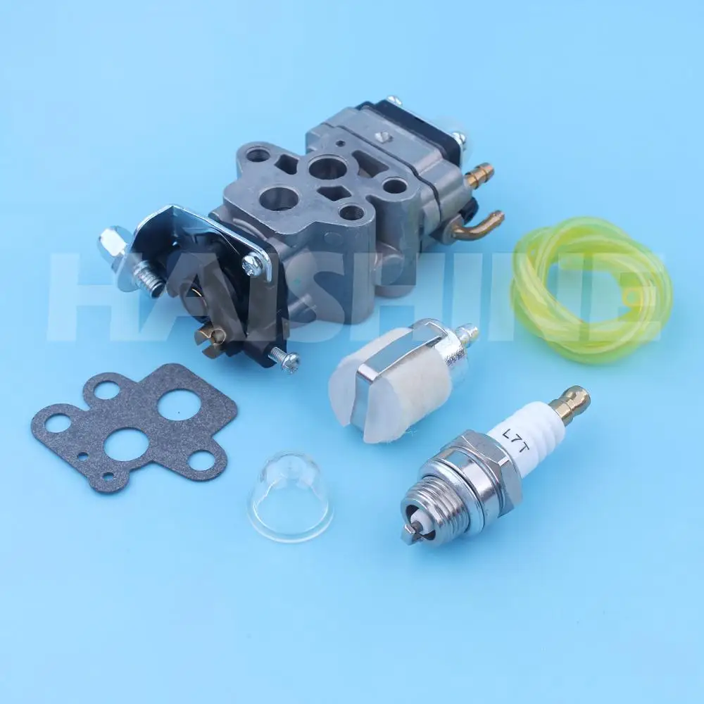Imagem -05 - Carburador Carb Kit para Kawasaki Kbl35a Tj35e Kbl27b Aparador de Cordas Cortador de Grama 504 11 6101 504116101 Máquina de Corte de Grama