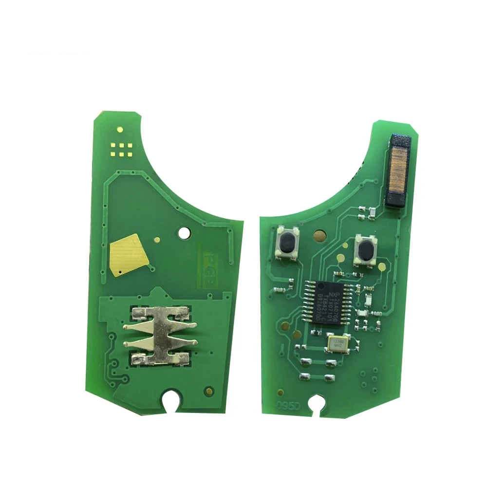 RIOOAK per Opel Astra H Zafira B 2004-2013 Valeo 2 pulsanti chiave a distanza per auto 433MHz con PCF7941A HITAG 2 46 Chip