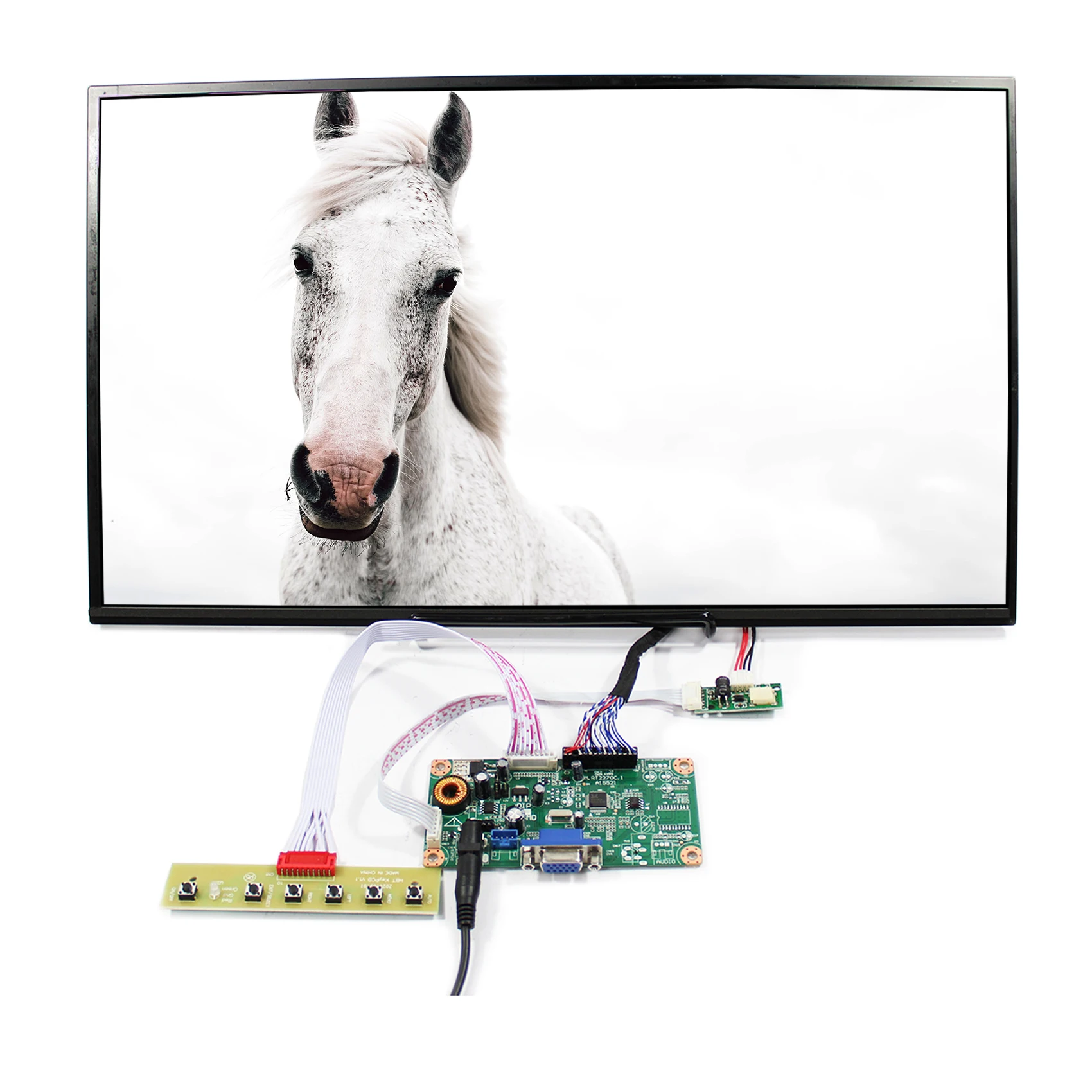 Tela lcd 191920x1080 40pin tela de laptop com placa controladora vga lcd