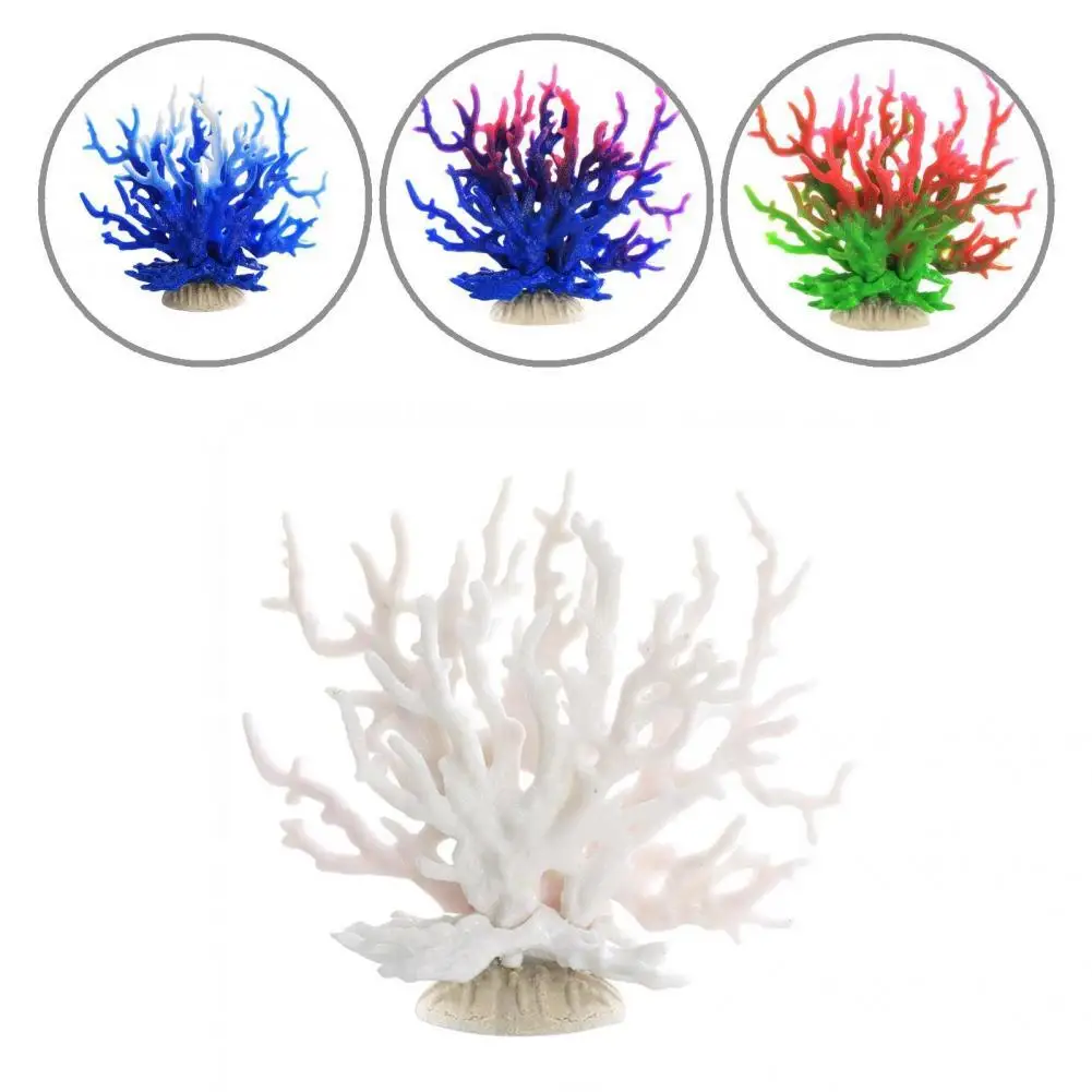 Eco-friendly Simulation Coral  Realistic Shape Underwater Artificial Coral  Artificial Coral Aquarium Ornament