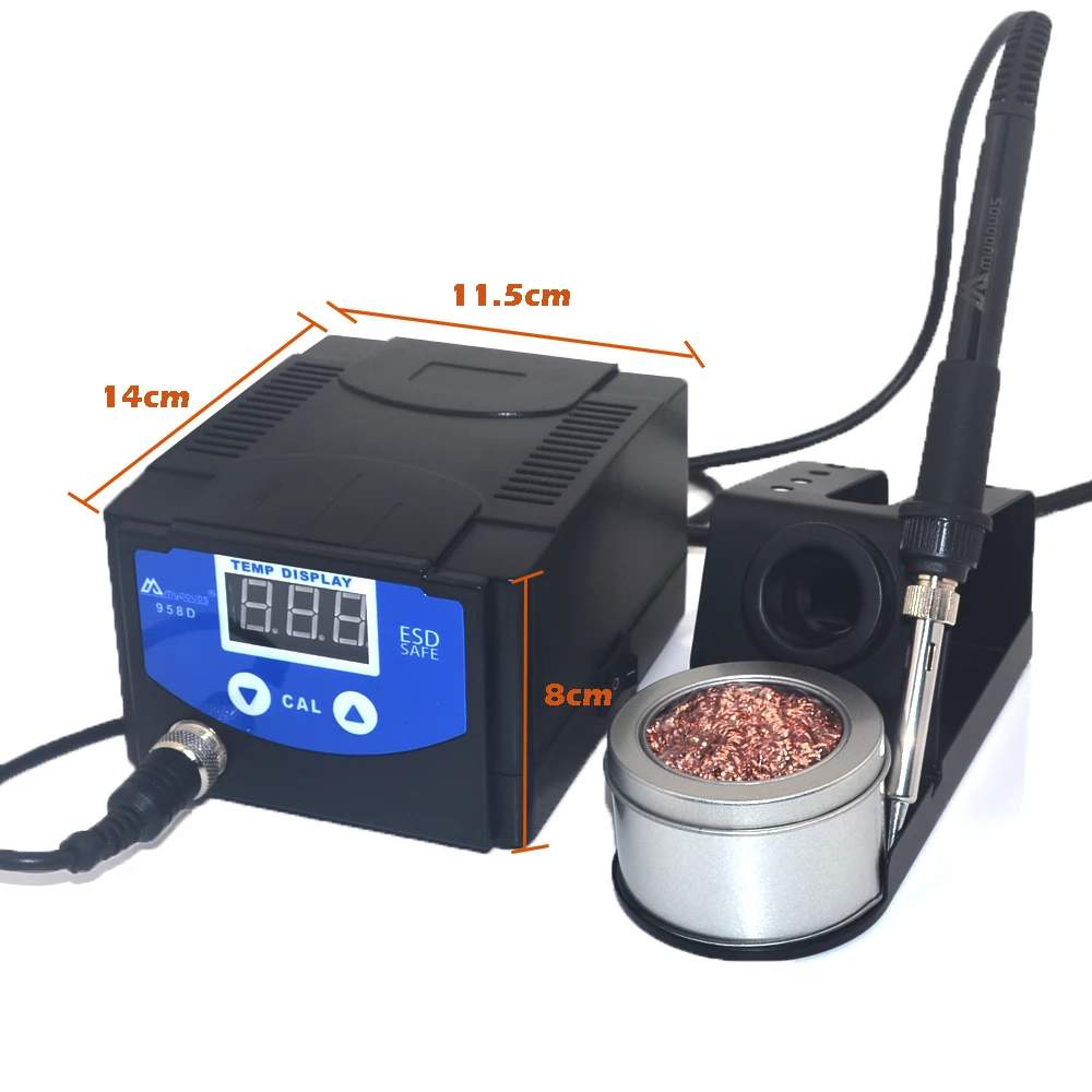 85W LED Display Digital Soldering Stations Temperature Adjustable  Switch Solder Iron 220V  diy Electric Welding Tool