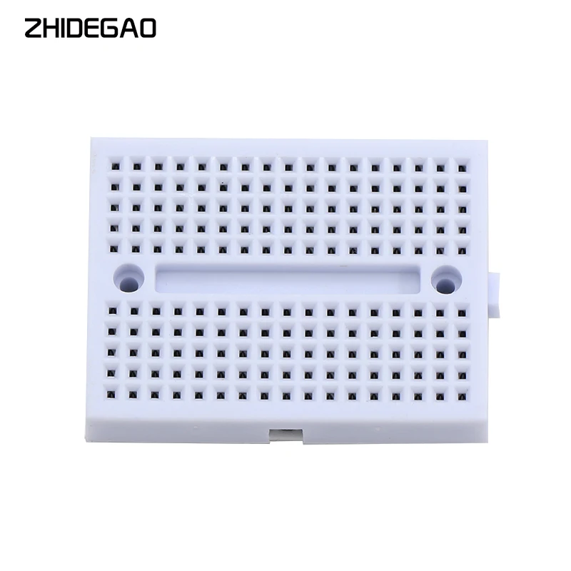 6 Buah SYB-170 Universal Solderless Prototipe Breadboard 170 Tie-Point Mini Breadboard Kit UNTUK Arduino ZHIDEGAO