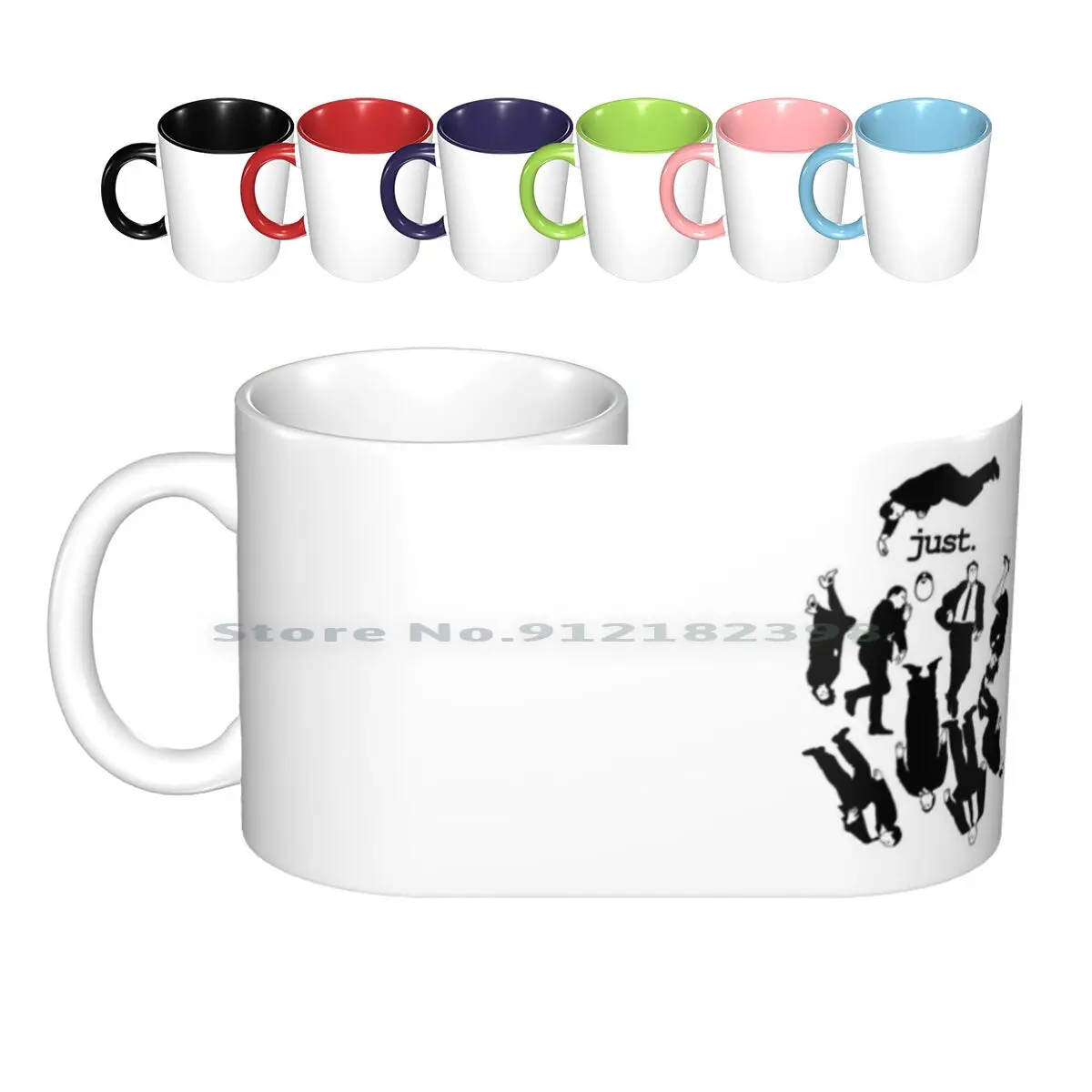 Radiohead Just Ceramic Mugs Coffee Cups Milk Tea Mug Radiohead Creep Album Music Song Just Indie Alternative Band Concert Lyric