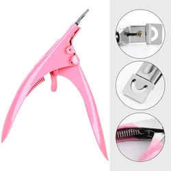 U-shape Nail Art Clipper, Stainless Steel Scissor, False Tips Cutters, Manicure Care Tools, Professional