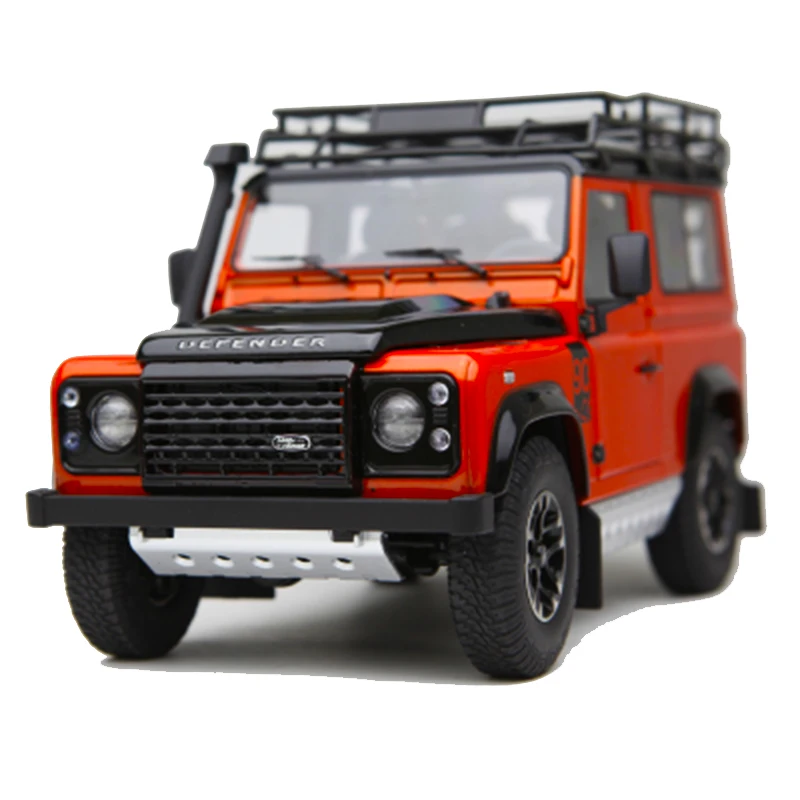 1:18 1990 Defender Short-axis Version of Off-road Metal Vehicle Model Diecast Alloy Retro Car Collection Fans Kids Adult Gifts