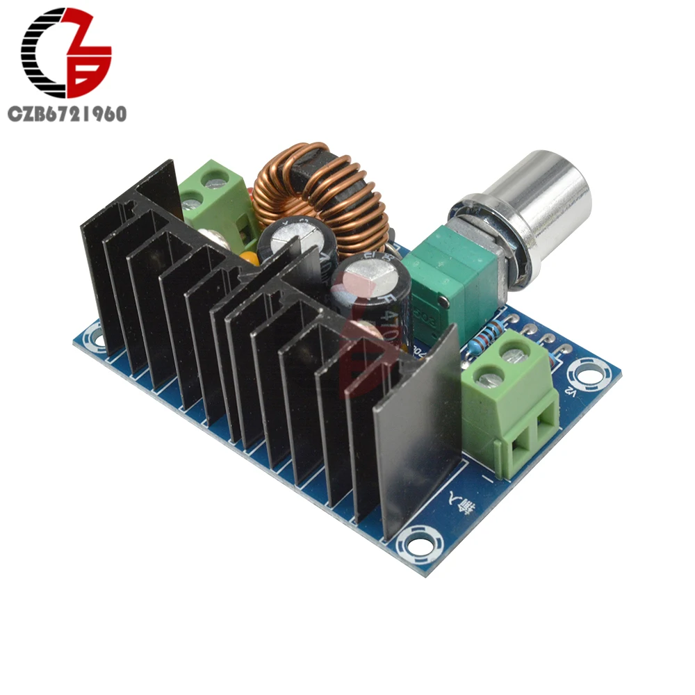 XL4016 PWM Modulation DC-DC 5V-40V to 1.2-36V Buck Converter Adjustable Step Down Power Module Max 8A 200W