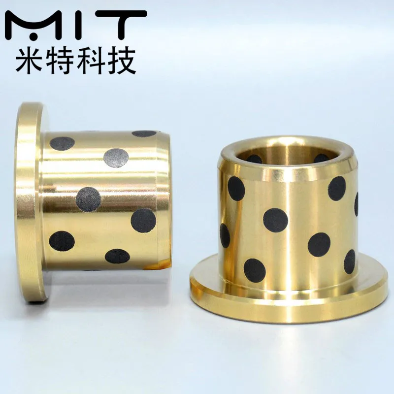 free shipping Flanged Oil Free Bushings Copper Alloy Cost Efficient Product dai 3/ 4/5/6/8 in stock