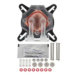 G1/4 GPU Water Cooler Block Universal for GPU PC Waterblock AMD Intel 1156 2011