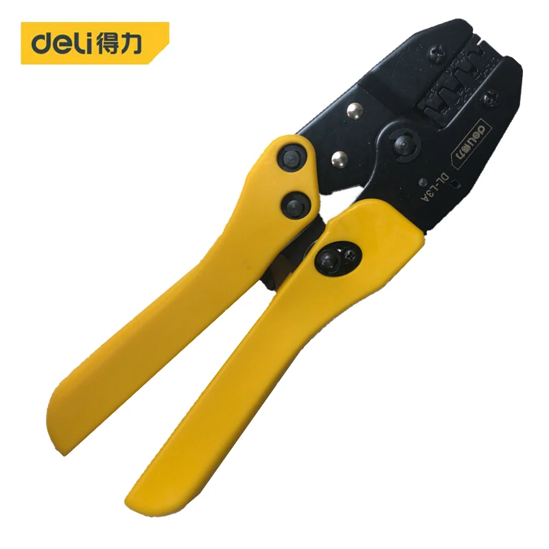 

deli Crimper Cable Cutter Automatic Wire Stripper Multifunctional Stripping Tools Crimping Pliers Terminal 0.5-1.5/1.5-2.5/4-6mm