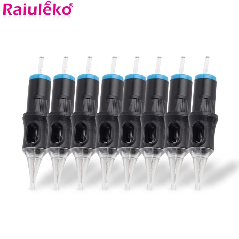 Tattoo Cartridge Needle RL/M1/RM/RS Professional Disposable Semi-Permanent Eyebrow Lip Makeup Needles For Tattoo Machine Pen Gun