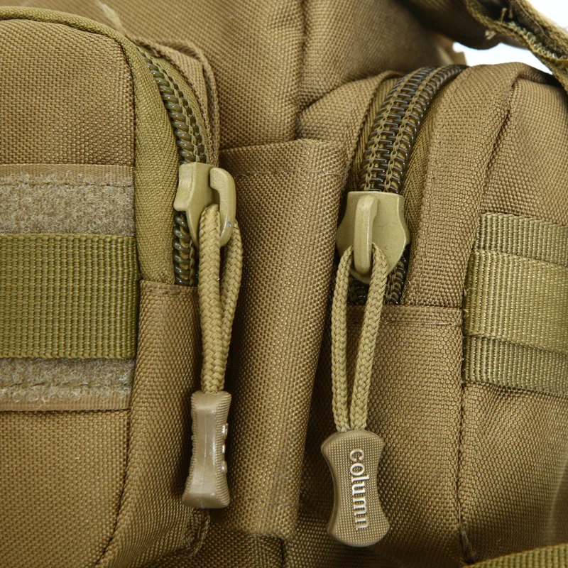 Outdoor Waterproof Nylon Waist Packs Men Women Camouflage Chest Bag Fanny Pack Riding Hunting Photography Bags