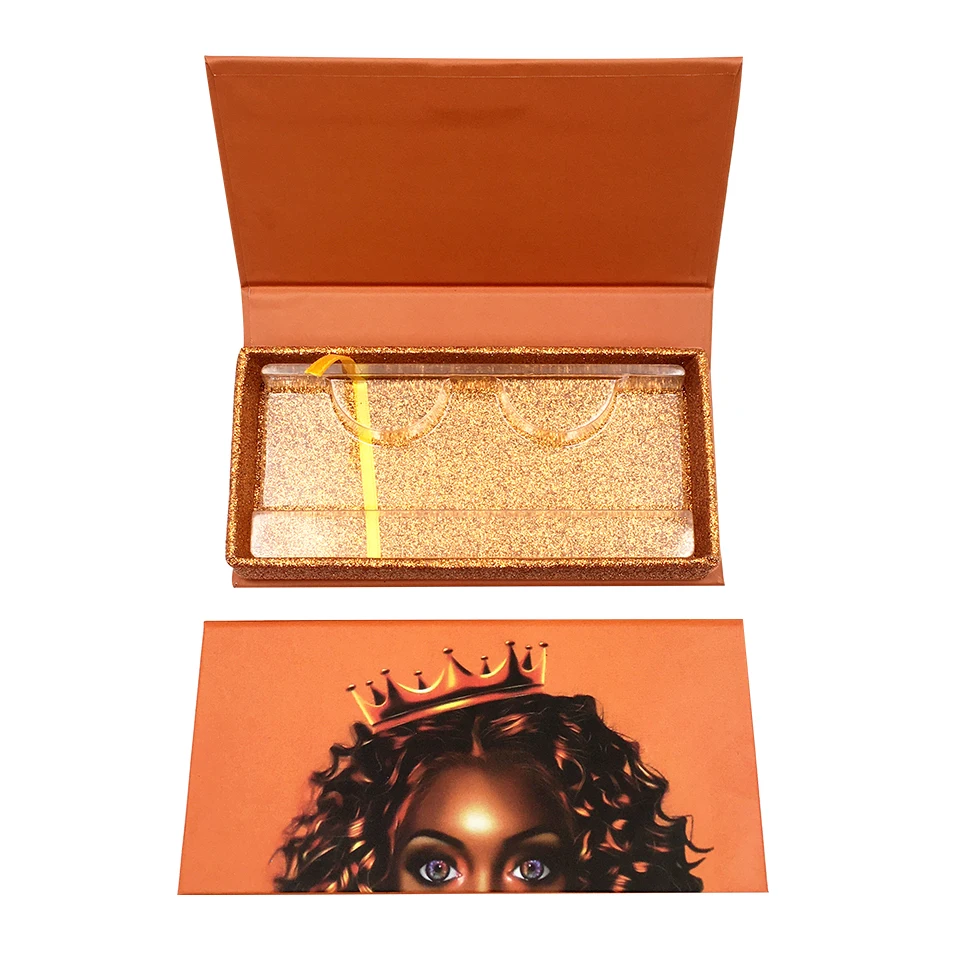 Eyelash Packaging Box 6-100Pcs 3Styles Of Rectangular Boxes With Tray Lashes Box Case Eyelashes Box Package Lashes Pack