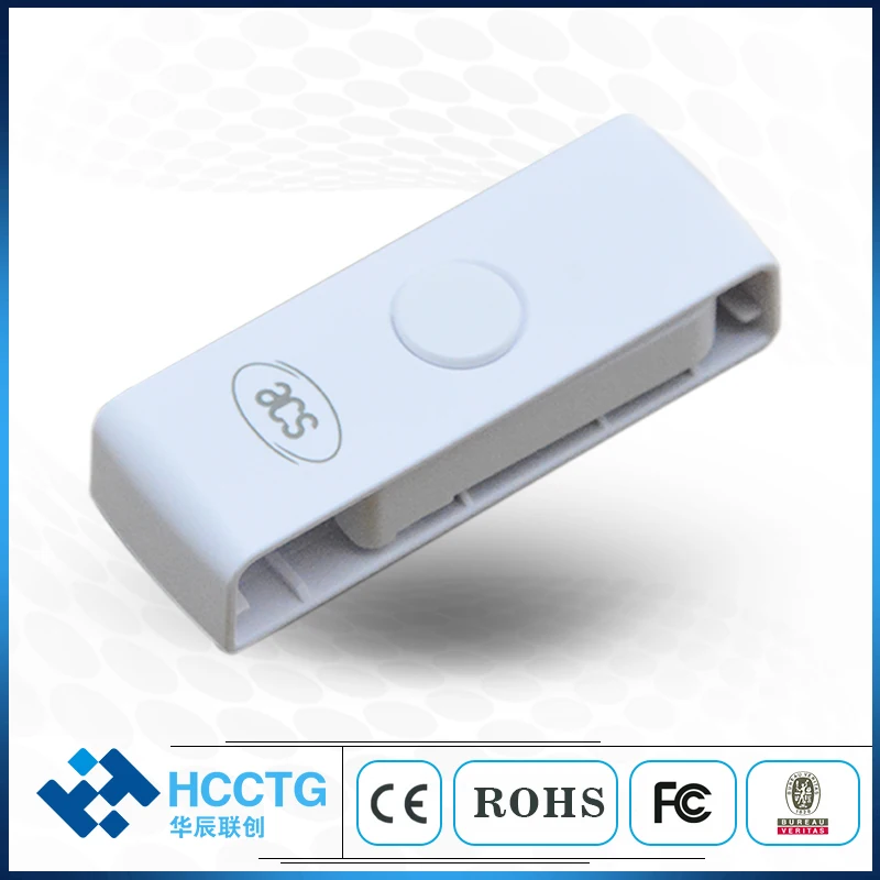 ACR39U-NF Pocket-mate Contact IC Chip Type C Smart Card Reader Support IOS7816 and Free SDK