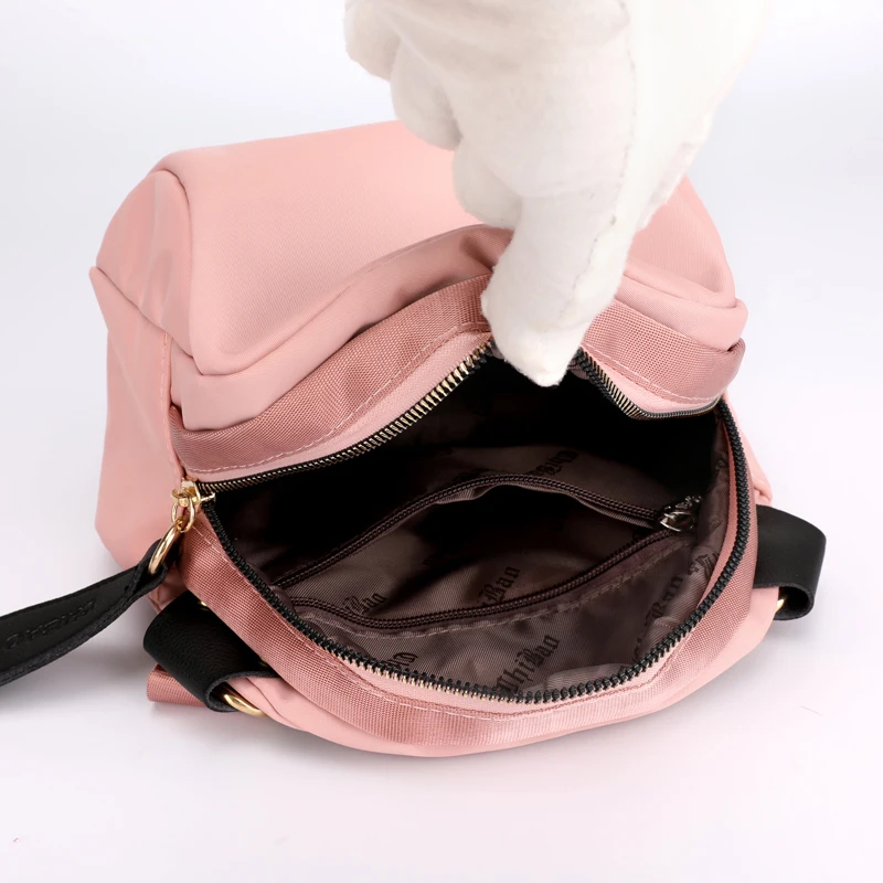 Vento Marea Shell Small Shoulder Bag For Women 2020 New Nylon Wide Strap Crossbody Bag Quality Soft Waterproof Cross Body Purses