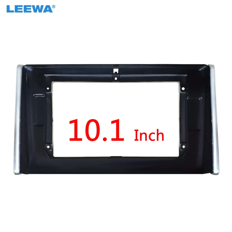 LEEWA Car Sterei 2Din Fascia Frame Adapter For Toyota RAV4 10.1