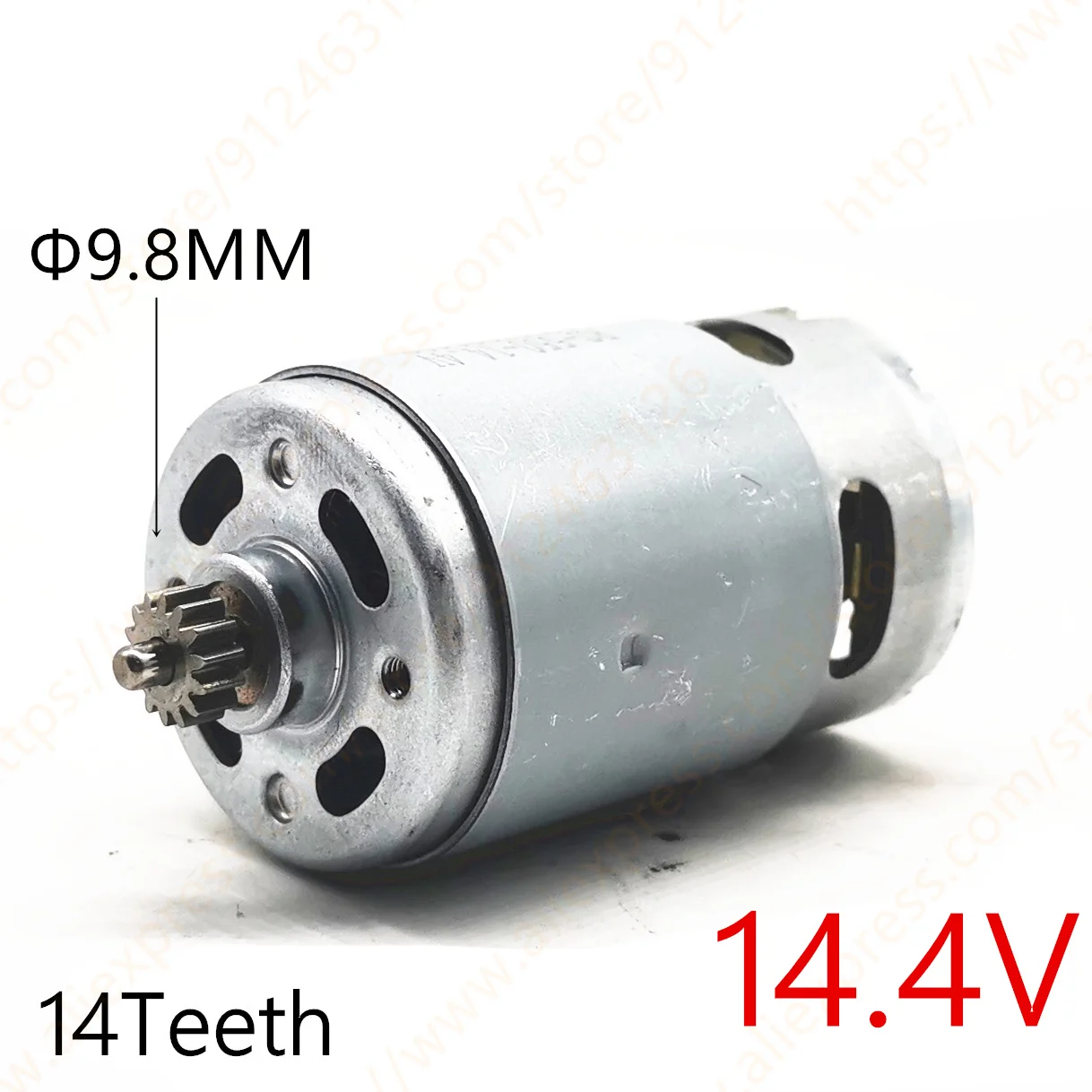 Dc 14.4v motor 14 dentes substituir para makita 6280d 6280dwe 6281dwe 6281d 6381d bdf343 mt070 6280dwpe furadeira sem fio parafuso driver
