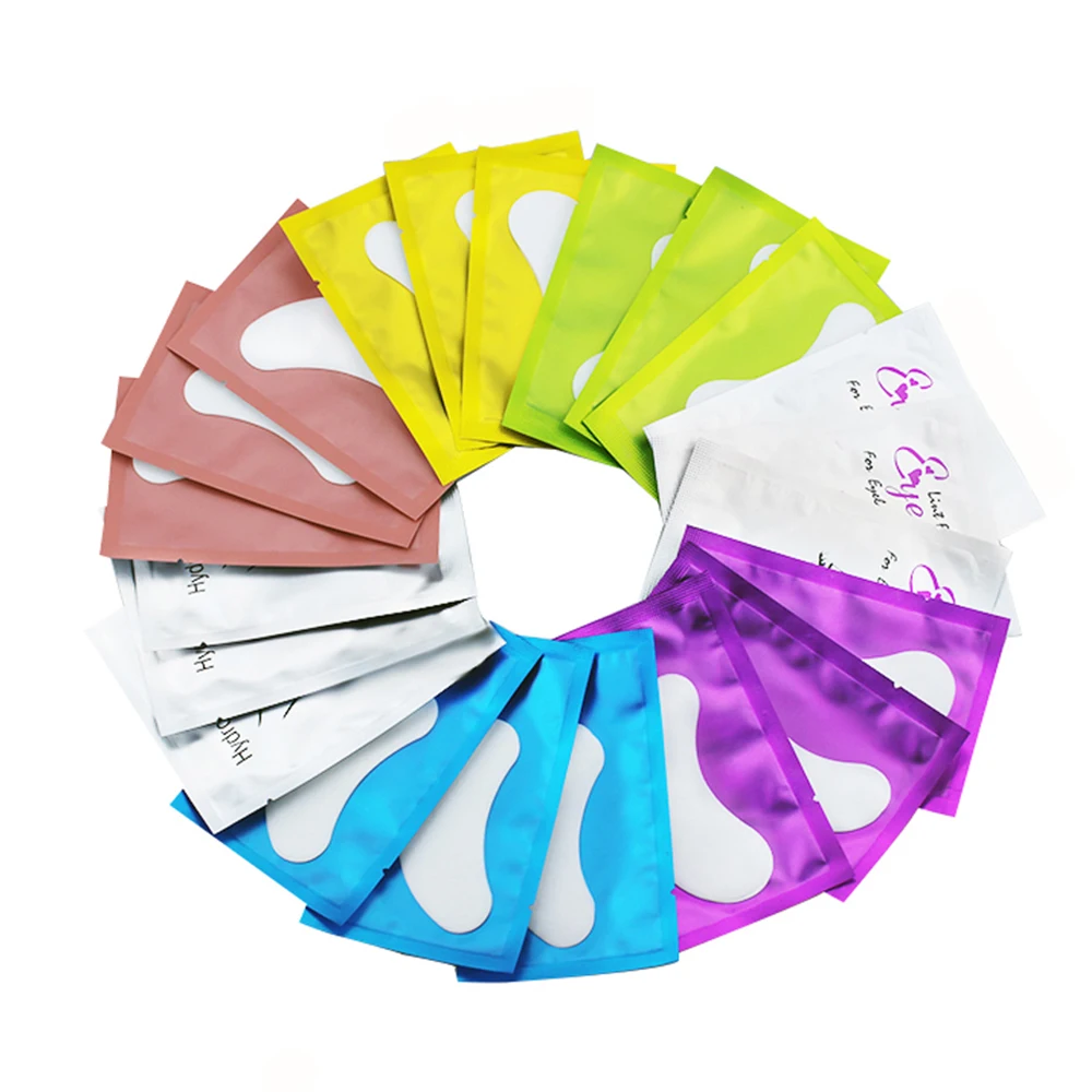 200/400Pairs Hydrogel Patches Wimpern Verlängerung Patch Wimpern Patch Lash Verlängerung Liefert Unter Eye Patches Auge Pads Patch – Detail 11