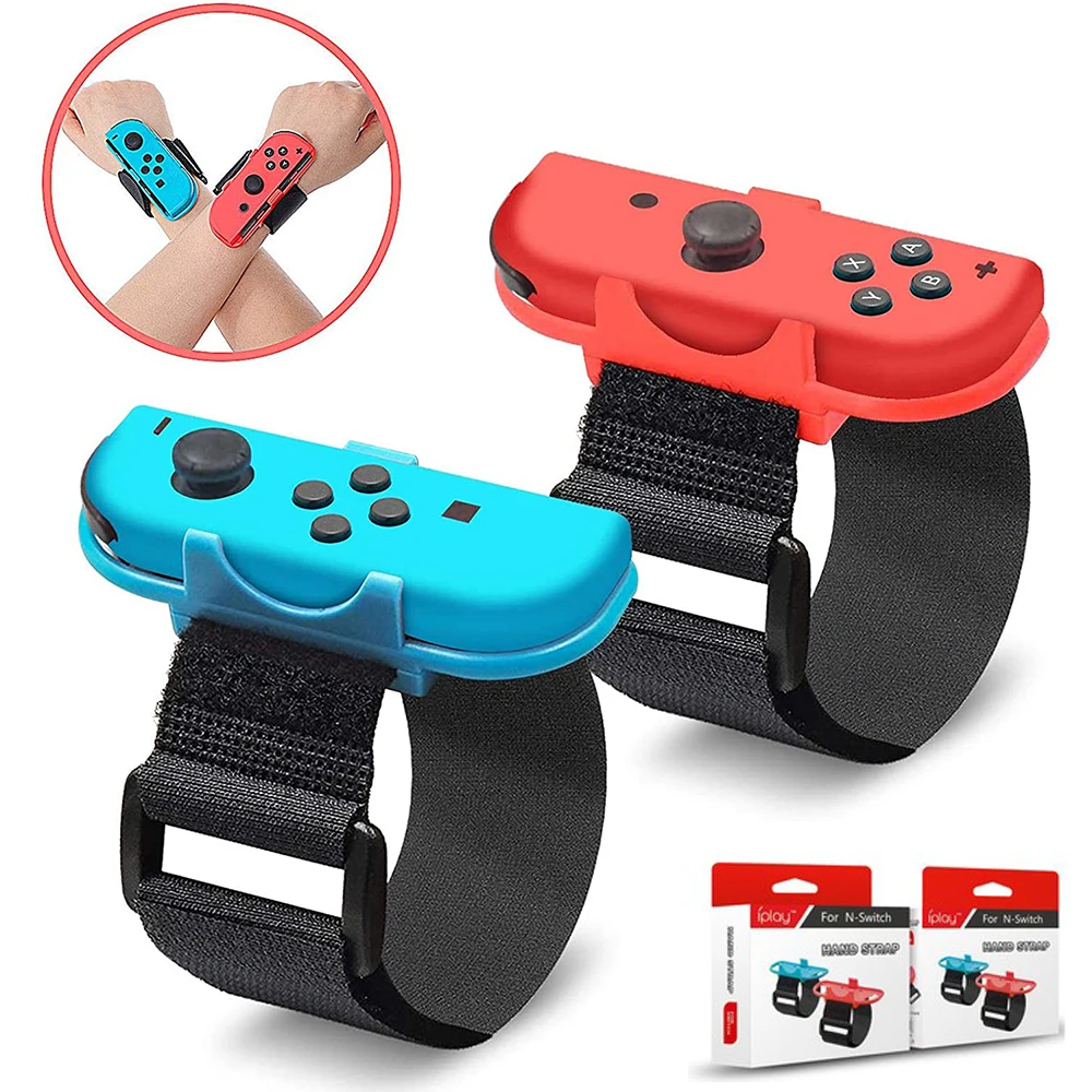 1 Pair Adjustable Game Bracelet Elastic Strap for Nintendo Switch Joy-Con Controller Wrist Dance Band Armband For Switch Dance