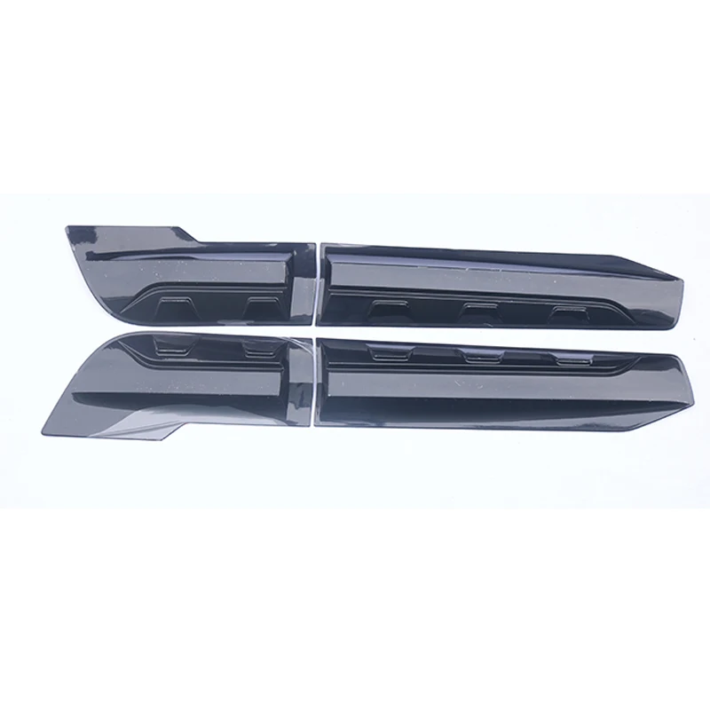 4 Pcs ABS Door Trim Cover Side Body Cladding For Mitsubishi Triton L200 2019-2021 Pickup 4X4 Car Accessories