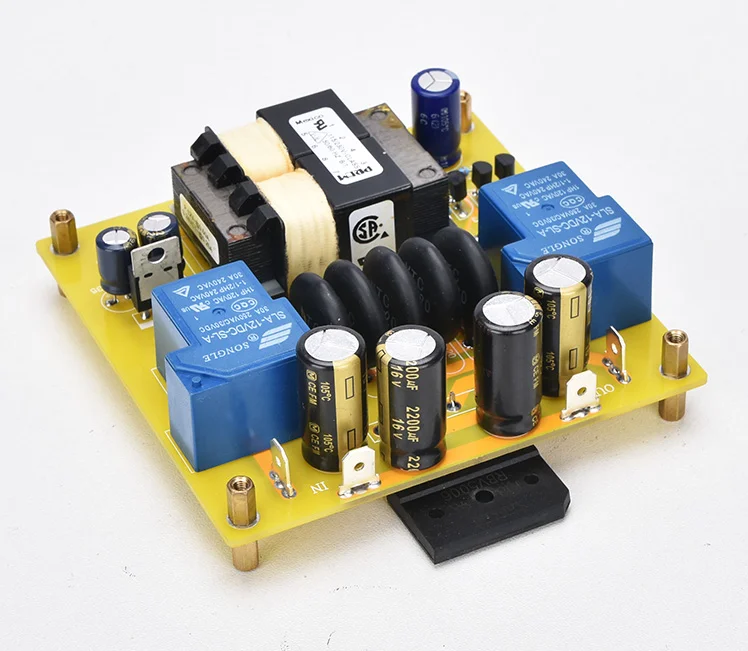 Assembled 30A Soft Start Board For High Power Amplifier With AC220V Transformer