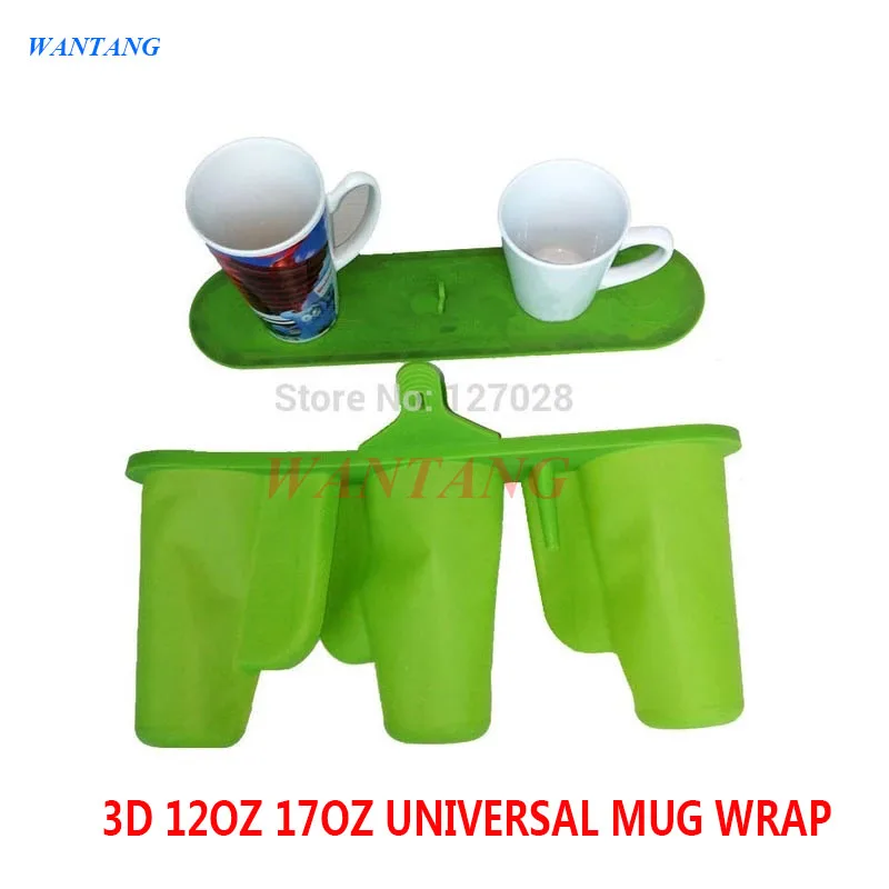 Freeshipping Wtsfwf 11OZ 12OZ 17OZ Silicone Rubber Mug Fixture Clamp For Irregular Mug 3D Sublimation Conical Slicone Mould