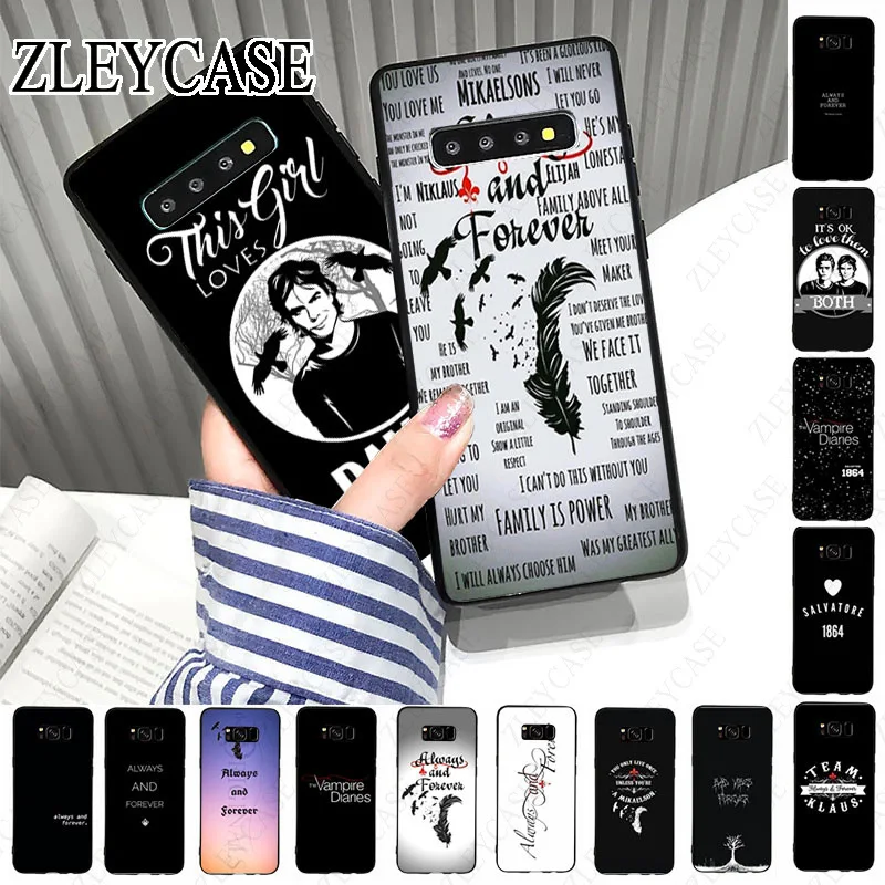 The Vampire Diaries Always and Forever Cover For Samsung Galaxy S24ULTRA S23ULTRA S21FE S22ULTRA S20PLUS s20ULTRA S20FE case