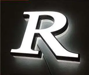 60*60cm font Advertising LED letters 3D led luminous word (Please indicate the color of the light when ordering)