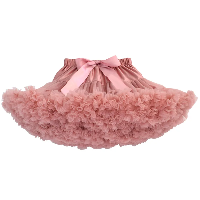 Fashion Family Matching Clothes Mother Daughter Dresses Sisters Tutu Skirt Fluffy Ballet Kids Pettiskirt Mommy and Me Clothes