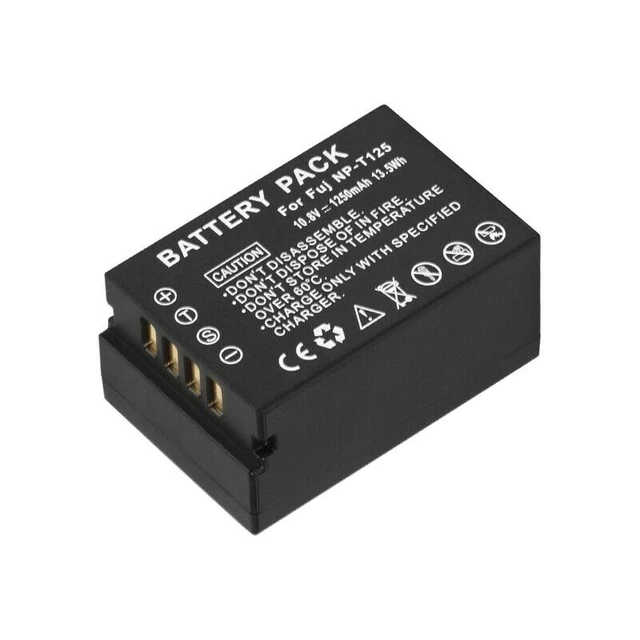 2つのカメラ用の高速充電器1250mah,NP-T125 np t125,急速充電,デュアル 