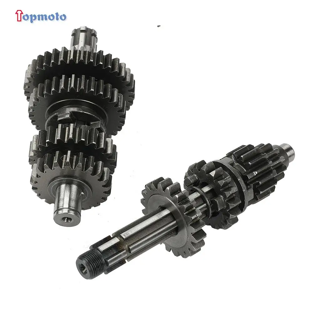 Motorcycle Transmission Gear Box Main Counter Shaft Kit For YinXiang YX BSE KAYO SSR 140-160cc Engine Dirt Pit Bike Motorcross