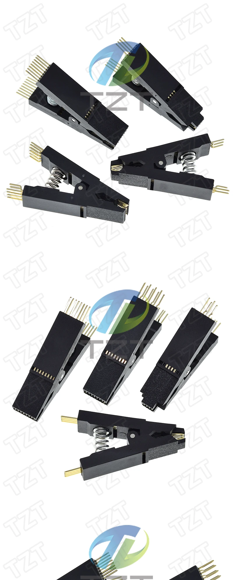 TZT 1/3PCS Programmierer Test Clip SOP8 SOP16 SOP SOIC 8 SOIC 16 SOIC8 SOIC16 SOIC8 DIP16 DIP 8 Pin DIP 16 Pin IC Test Klemme – Detail 4