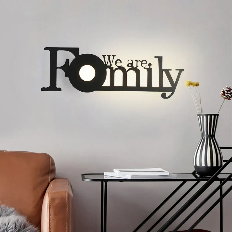 

Modern creative led wall lamp bedside lamp living room bedroom balcony dining room warm Indoor lighting decoration lamps