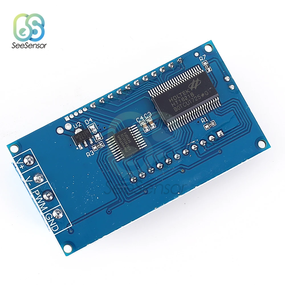 Imagem -06 - Gerador do Sinal do Pulso com Proteção Anti-reversa Pwm Ajustável Frequência do Lcd Ciclo do Dever Onda Quadrada dc 3.3v30v 1hz150khz