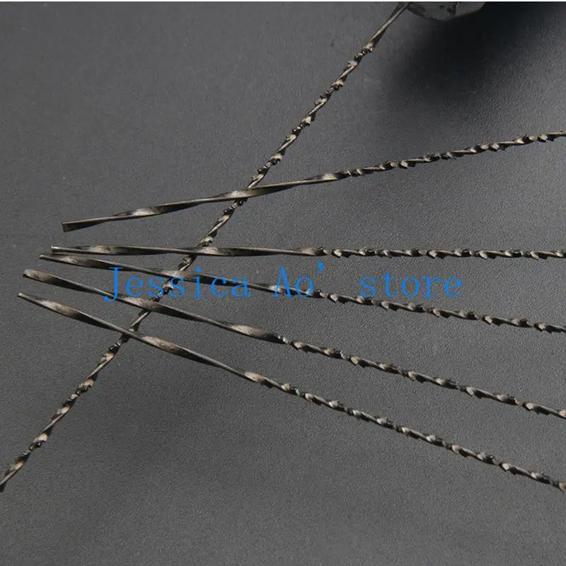 400 #500 # U Saw Bow Scroll lame per sega maschera per intaglio del legno sega a filo curvo lama per sega gioielli intaglio a filo piccolo sega a filo