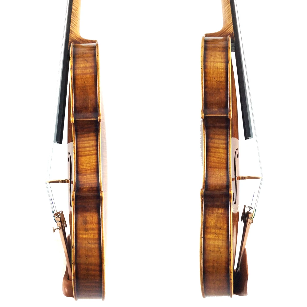 Violin Vintage style upscale violin played on a violin