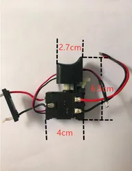 Jlevel electric drill switch FA021A-51XX ( big head button )with cable 7.2-24V FA021A replace FA2-16/1WEK