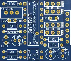 SG3525 KA3525 PCB Empty Board Drive Board Frequency Adjustable with Protection